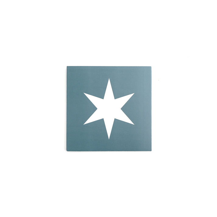 Sample: Superstar Blue Ceramic Tile (1 sample piece)-Sample-Sample-Riad Tile