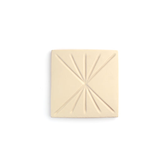 White ceramic square tile for elegant wall design