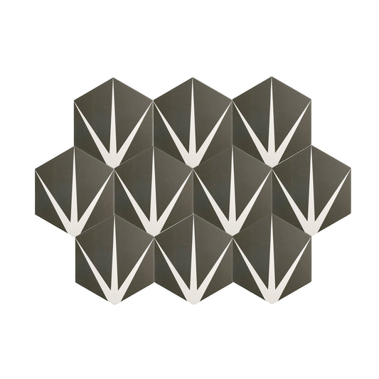Trident Black Ceramic Tile-Main Inventory-All Products,Patterns,Under 10-Riad Tile