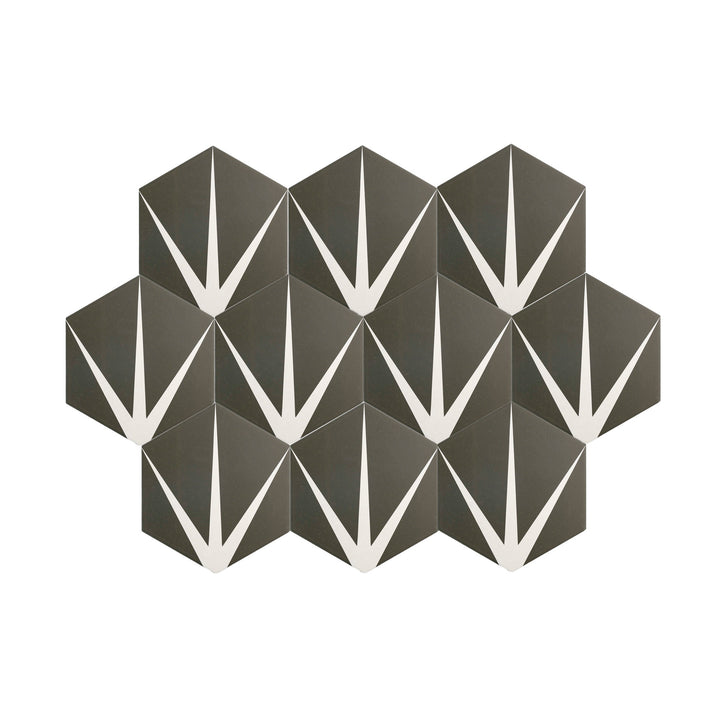 Trident Black Ceramic Tile-Main Inventory-All Products,Patterns,Under 10-Riad Tile