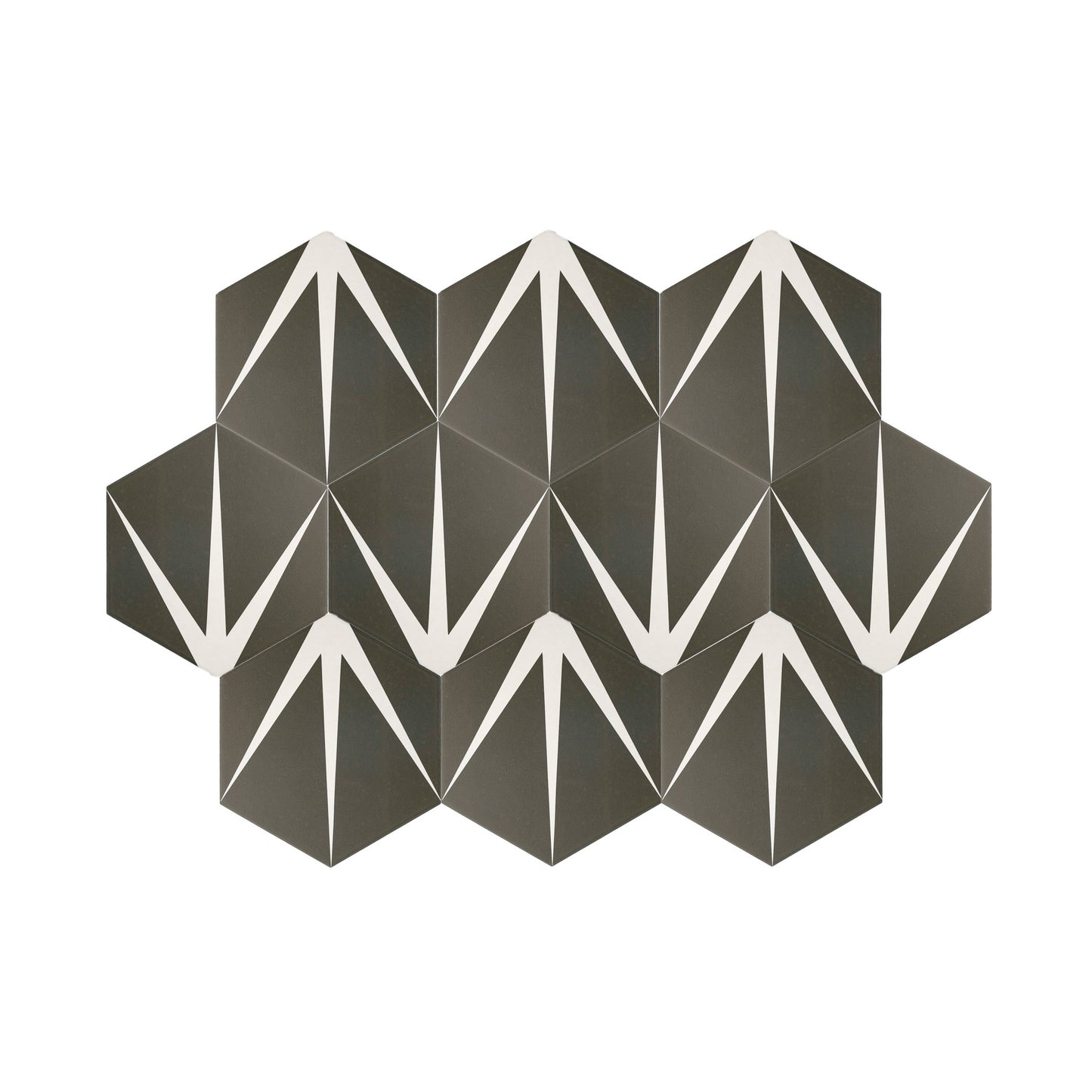 Trident Black Ceramic Tile-Main Inventory-All Products,Patterns,Under 10-Riad Tile