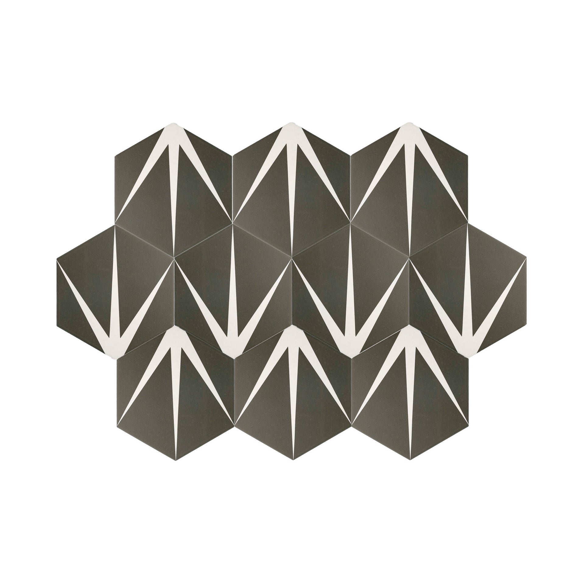 Trident Black Ceramic Tile-Main Inventory-All Products,Patterns,Under 10-Riad Tile