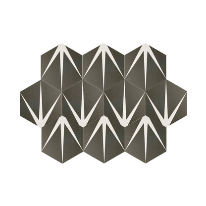 Trident Black Ceramic Tile-Main Inventory-All Products,Patterns,Under 10-Riad Tile