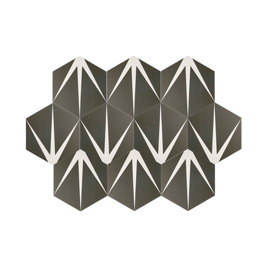 Trident Black Ceramic Tile-Main Inventory-All Products,Patterns,Under 10-Riad Tile