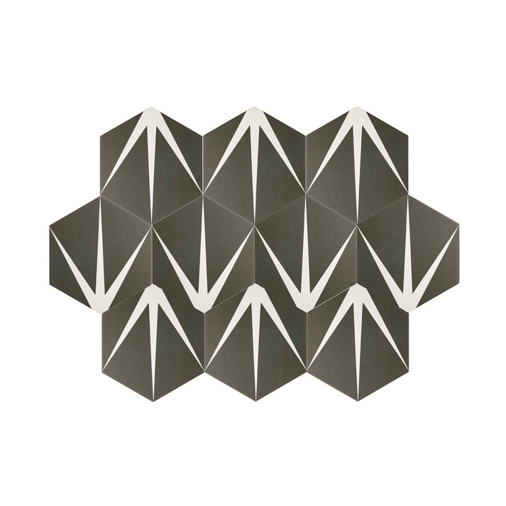 Trident Black Ceramic Tile-Main Inventory-All Products,Patterns,Under 10-Riad Tile