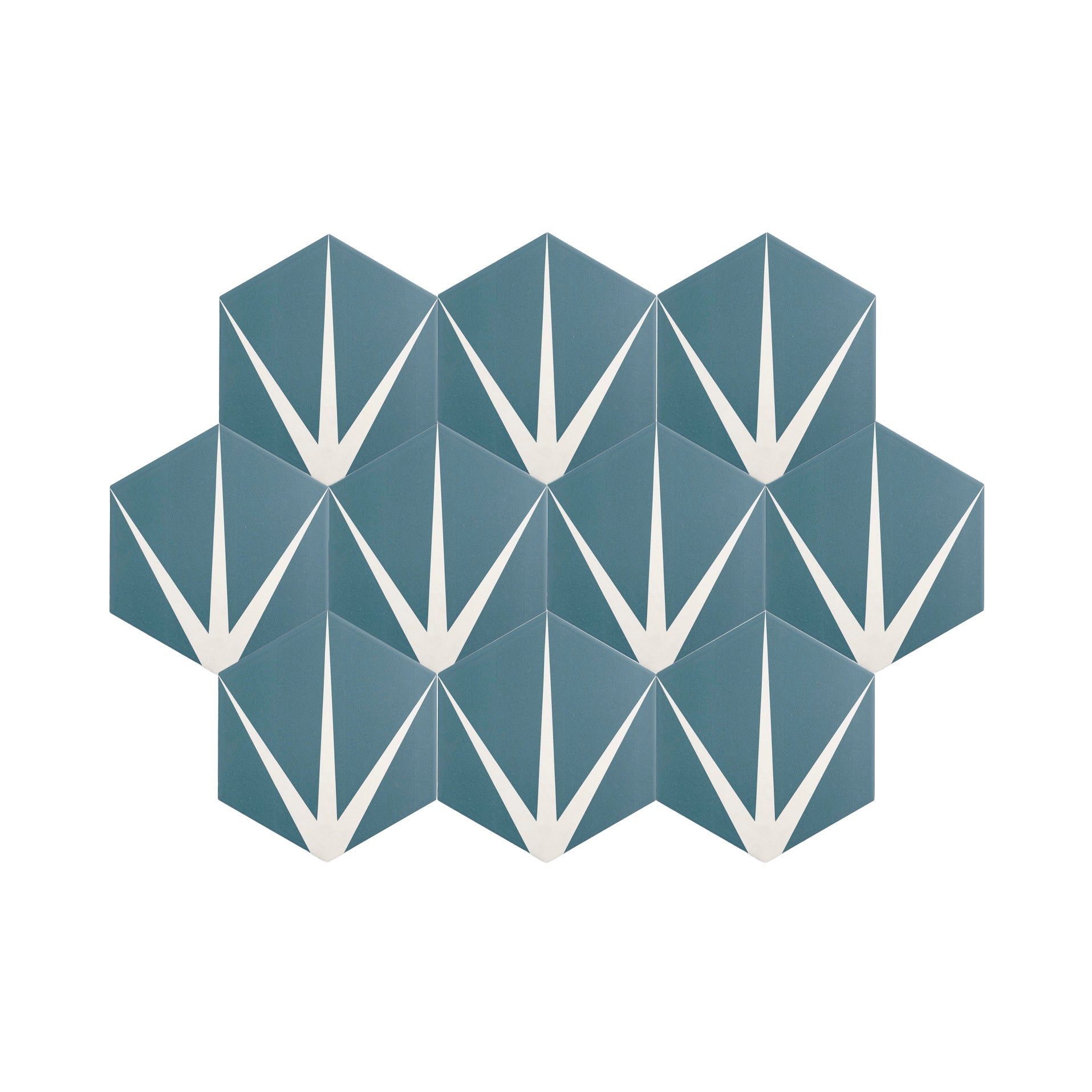 Trident Blue Ceramic Tile-Main Inventory-All Products,Patterns,Under 10-Riad Tile
