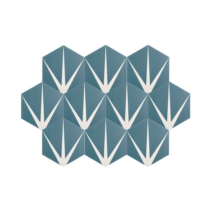 Trident Blue Ceramic Tile-Main Inventory-All Products,Patterns,Under 10-Riad Tile