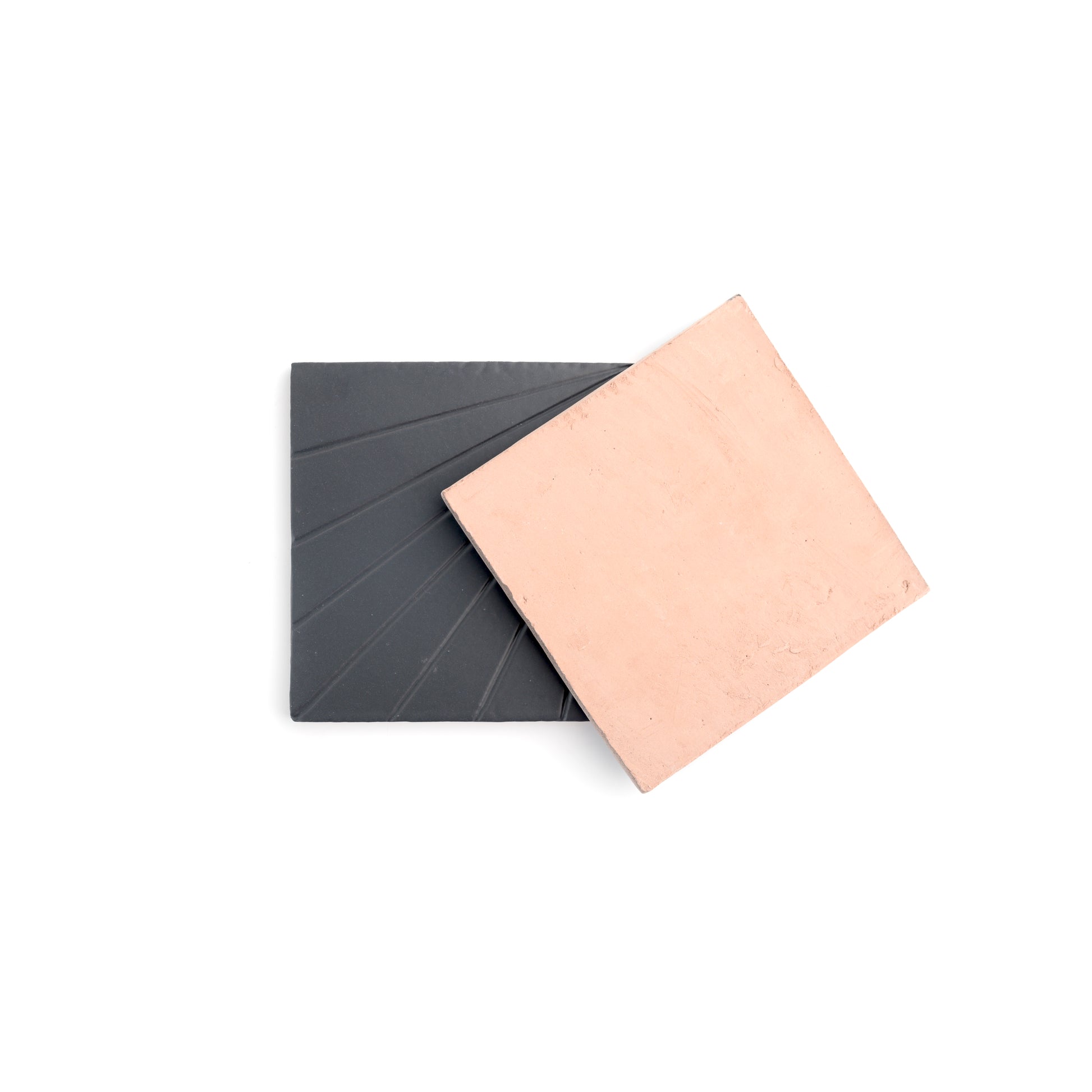 Tulum Black 6x6 Dimensional Relief Artisan Ceramic Tile-Main Inventory-All Products,Patterns-Riad Tile