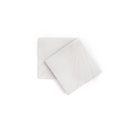 Tulum White 6x6 Dimensional Relief Artisan Ceramic Tile-Main Inventory-All Products,Neutral Ceramic,Patterns-Riad Tile