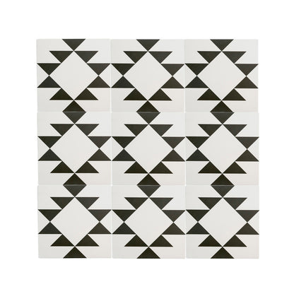 Western White & Black Ceramic Tile-Main Inventory-All Products,Patterns,Under 10-Riad Tile