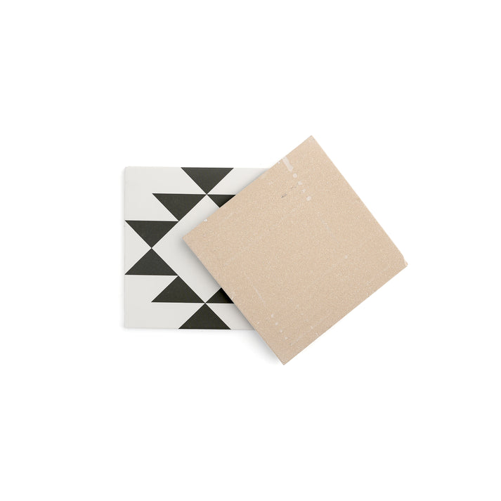 Western White & Black Ceramic Tile-Main Inventory-All Products,Patterns,Under 10-Riad Tile