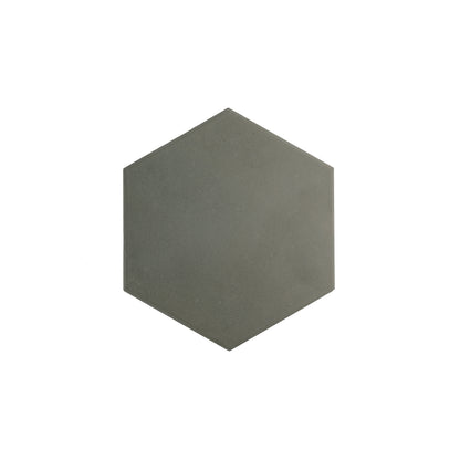 Sample: Black 10 Inch Hexagon Brazilian Slate (1 sample piece)-Sample-Sample-Riad Tile