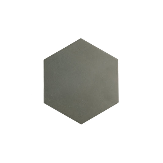 Sample: Black 10 Inch Hexagon Brazilian Slate (1 sample piece)-Sample-Sample-Riad Tile