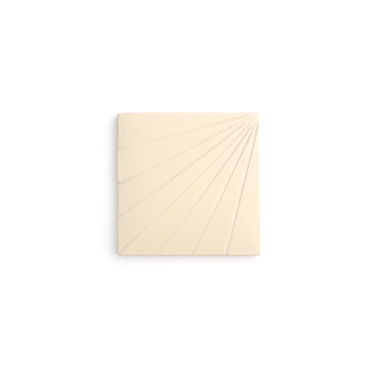 Tulum Bone 6x6 Dimensional Relief Artisan Ceramic Tile-Main Inventory-All Products,Patterns-Riad Tile