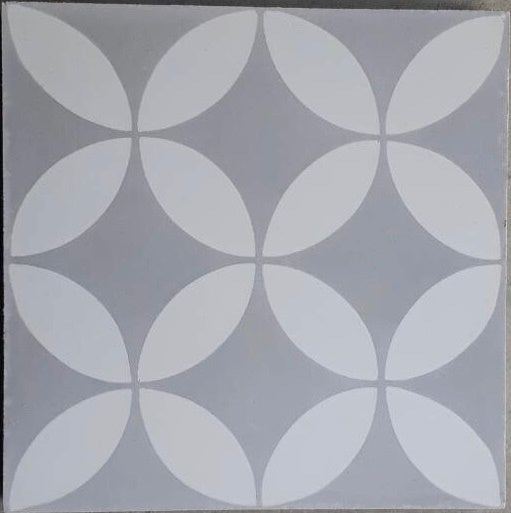 Sample: Circulos Grey Cement Tile-Sample-Sample-Riad Tile