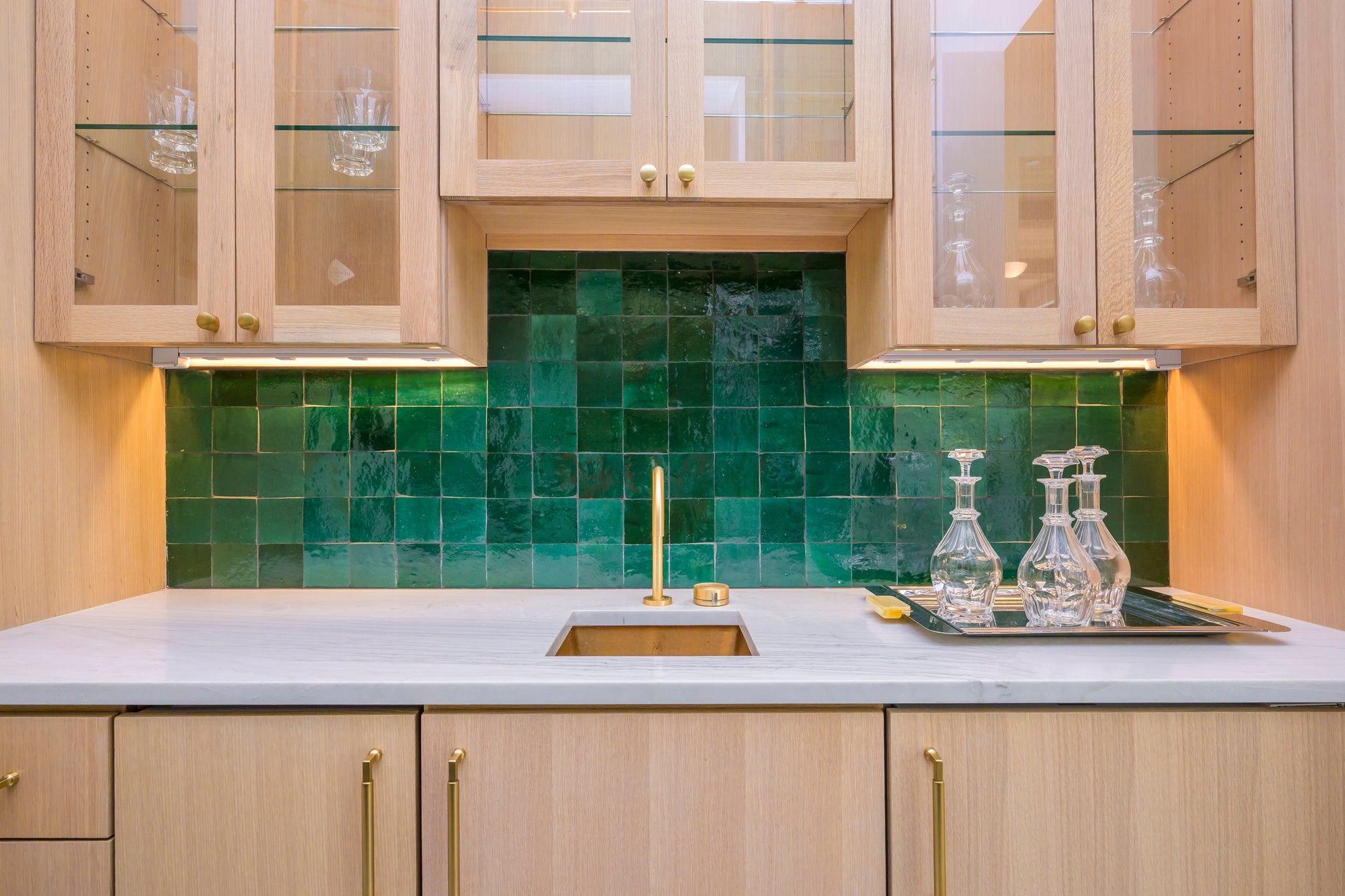 Emerald Green 4x4 Zellige Tile-Main Inventory-All Products,Solids,Zellige Tile-Riad Tile
