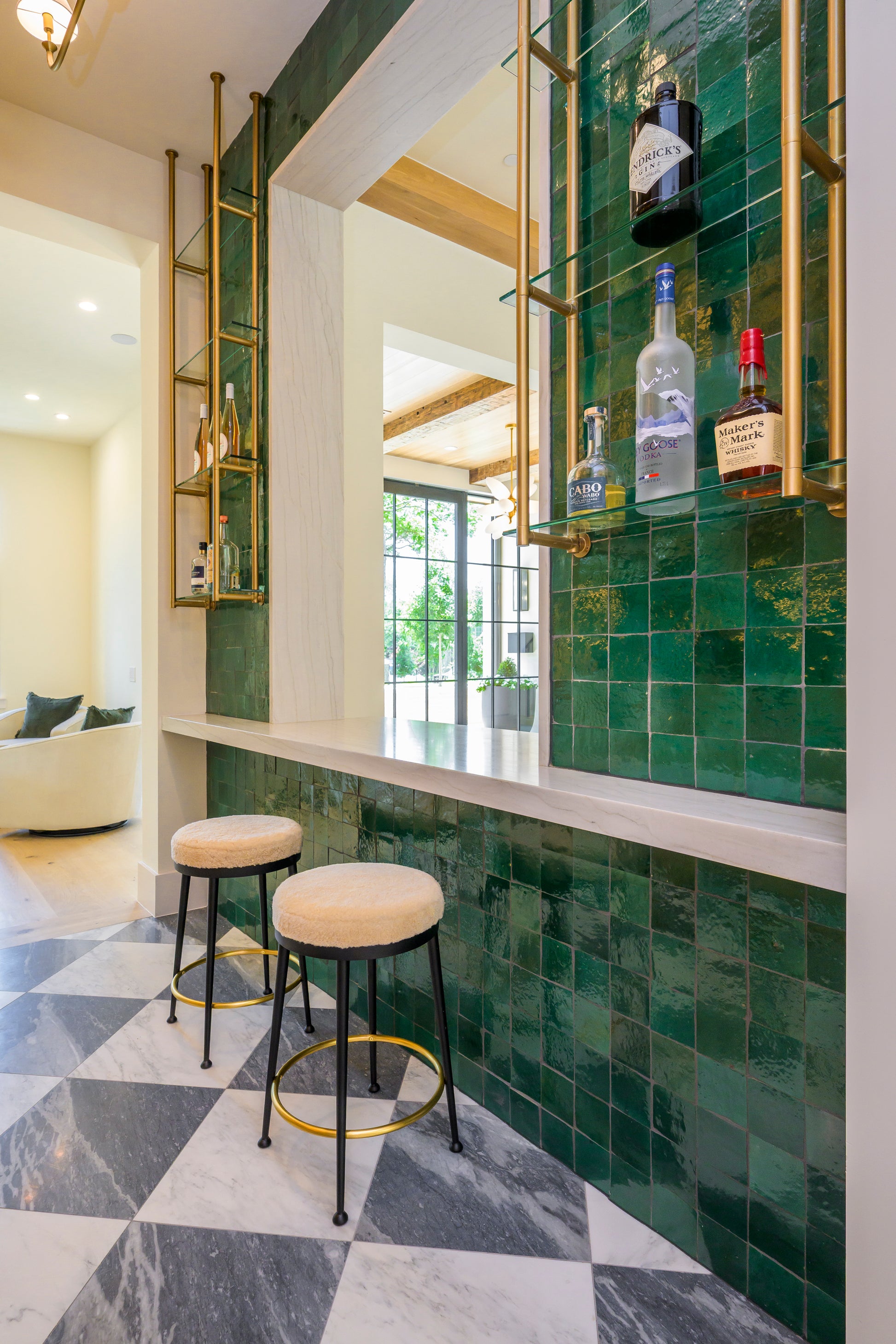 Emerald Green 4x4 Zellige Tile-Main Inventory-All Products,Solids,Zellige Tile-Riad Tile