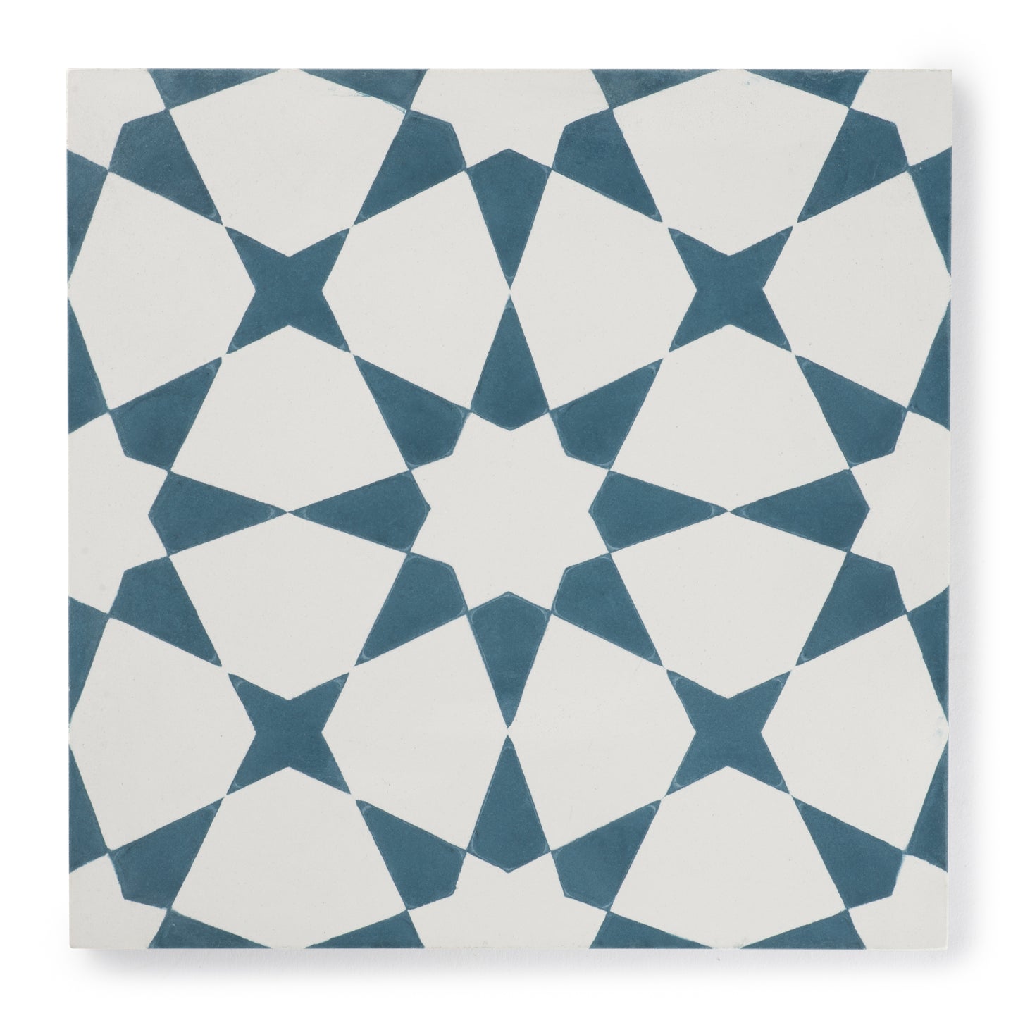 Sample: Estrella Blue Cement Tile-Sample-Sample-Riad Tile