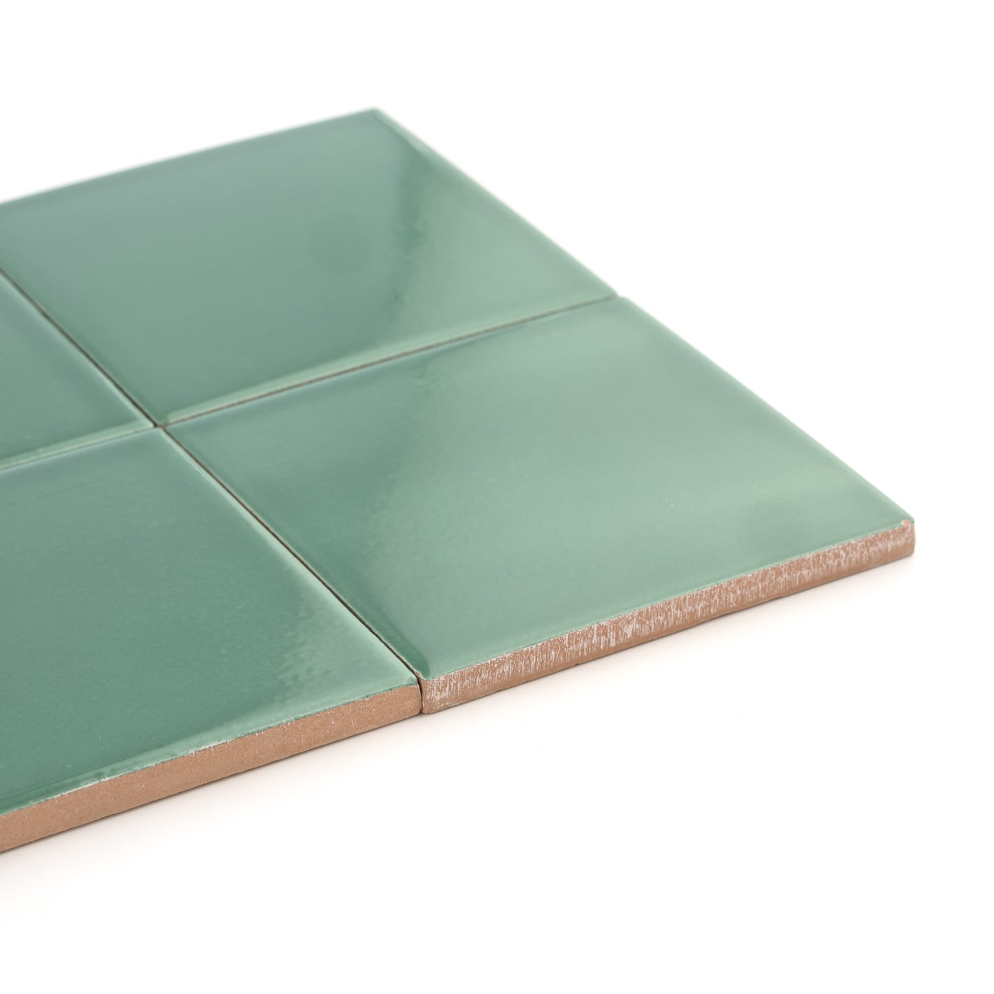 Evergreen 4x4 Ceramic Tile | Glossy-Main Inventory-All Products,Solids,Under 10-Riad Tile