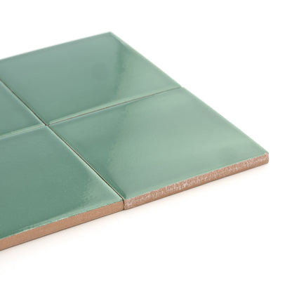 Evergreen 4x4 Ceramic Tile | Glossy-Main Inventory-All Products,Solids,Under 10-Riad Tile