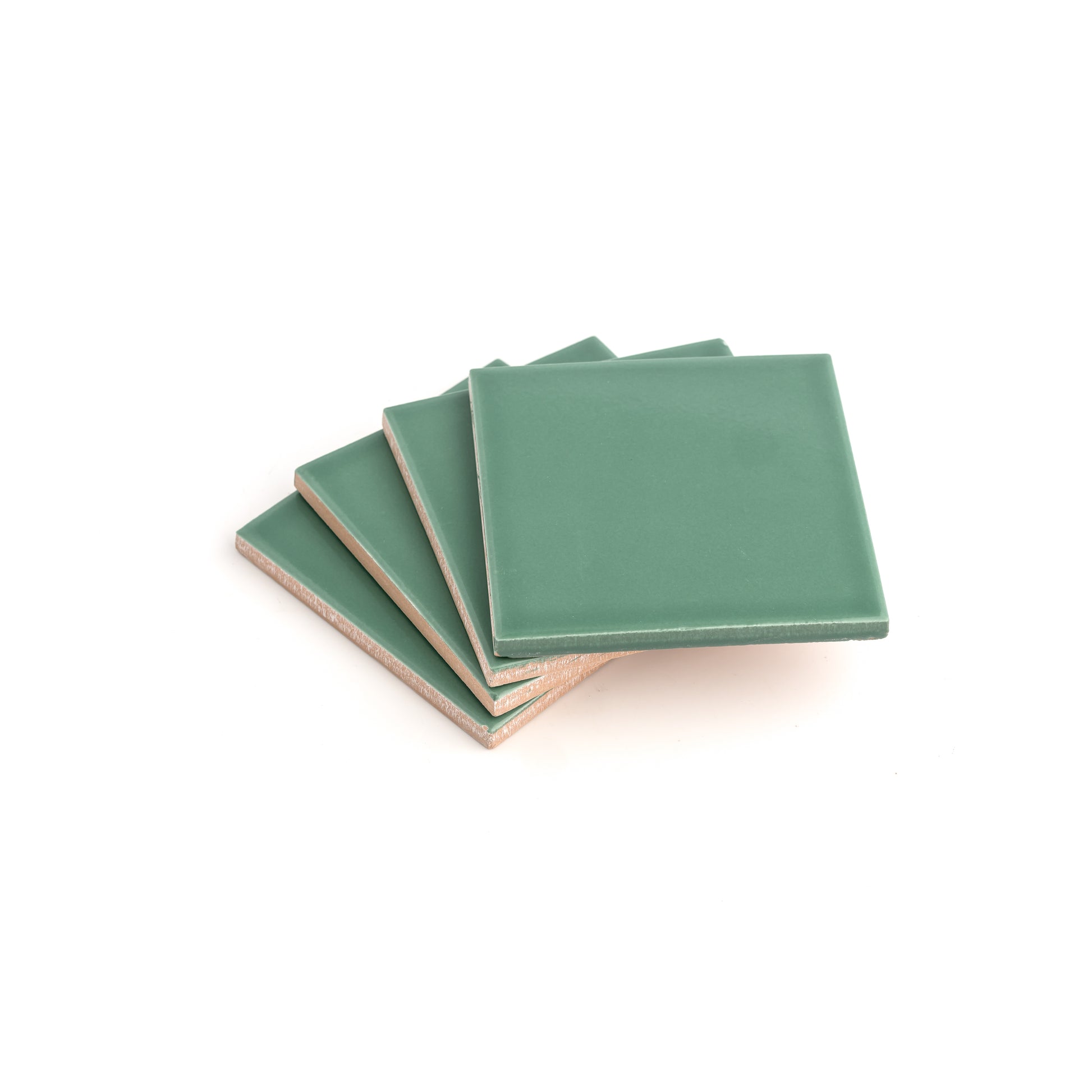 Evergreen 4x4 Ceramic Tile | Glossy-Main Inventory-All Products,Solids,Under 10-Riad Tile