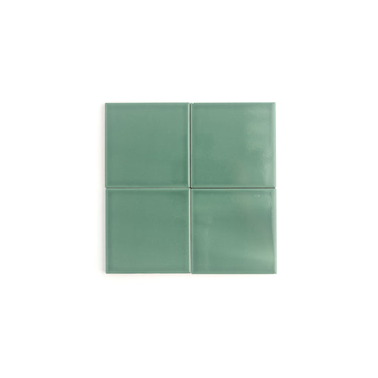 Evergreen 4x4 Ceramic Tile | Glossy-Main Inventory-All Products,Solids,Under 10-Riad Tile