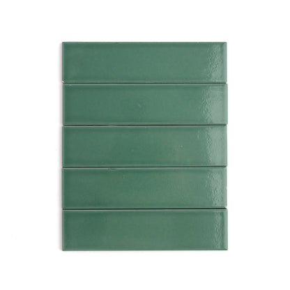 Evergreen 2x8 Ceramic Tile | Glossy-Main Inventory-All Products,Solids,Under 10-Riad Tile