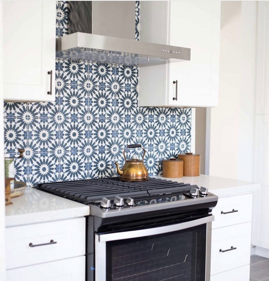 Erizo Blue Cement Tile-Main Inventory-All Products,Patterns,Under 10-Riad Tile