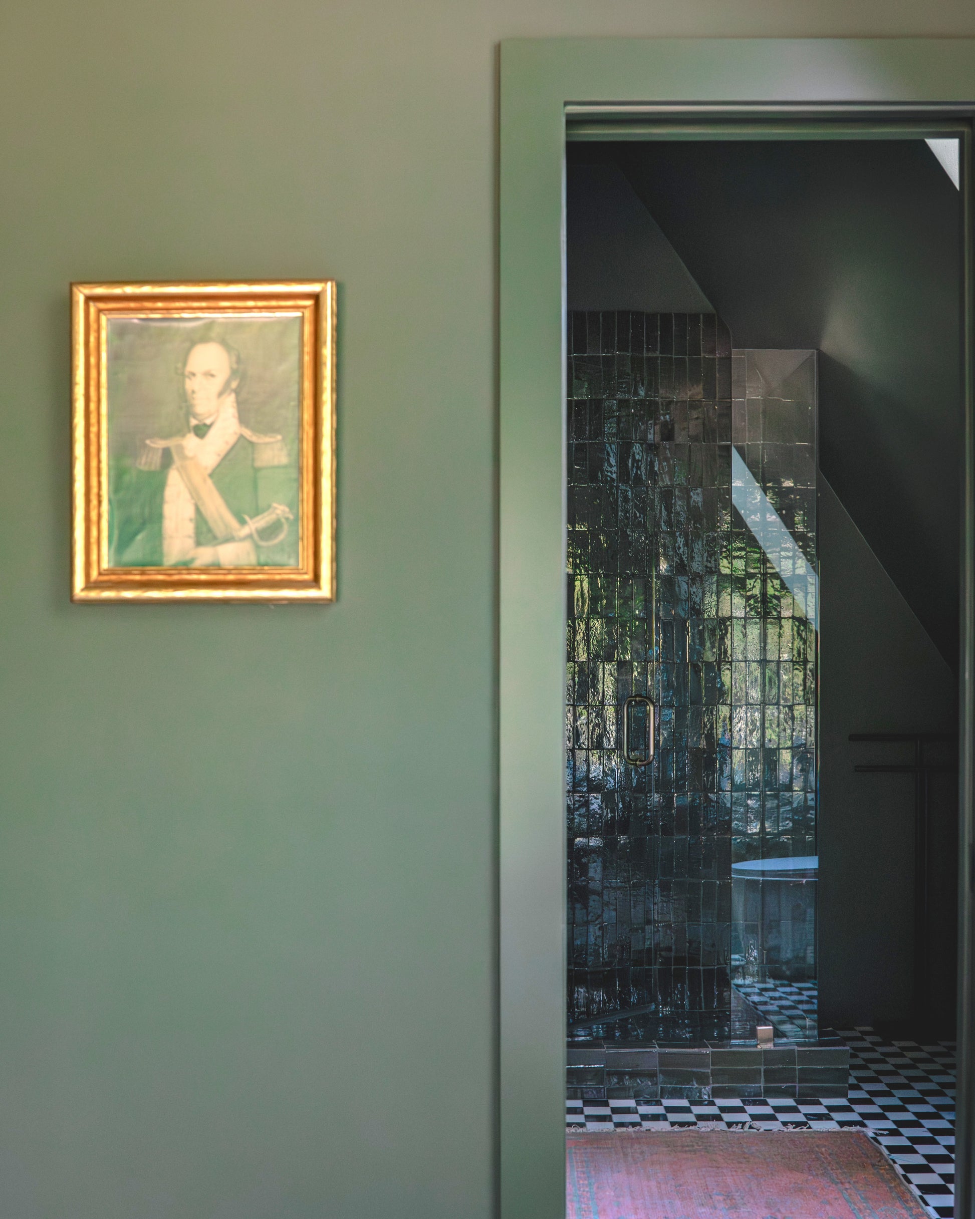Forest Green 2x6 Thin Bejmat Zellige Tile-Main Inventory-All Products,Solids,Zellige Tile-Riad Tile