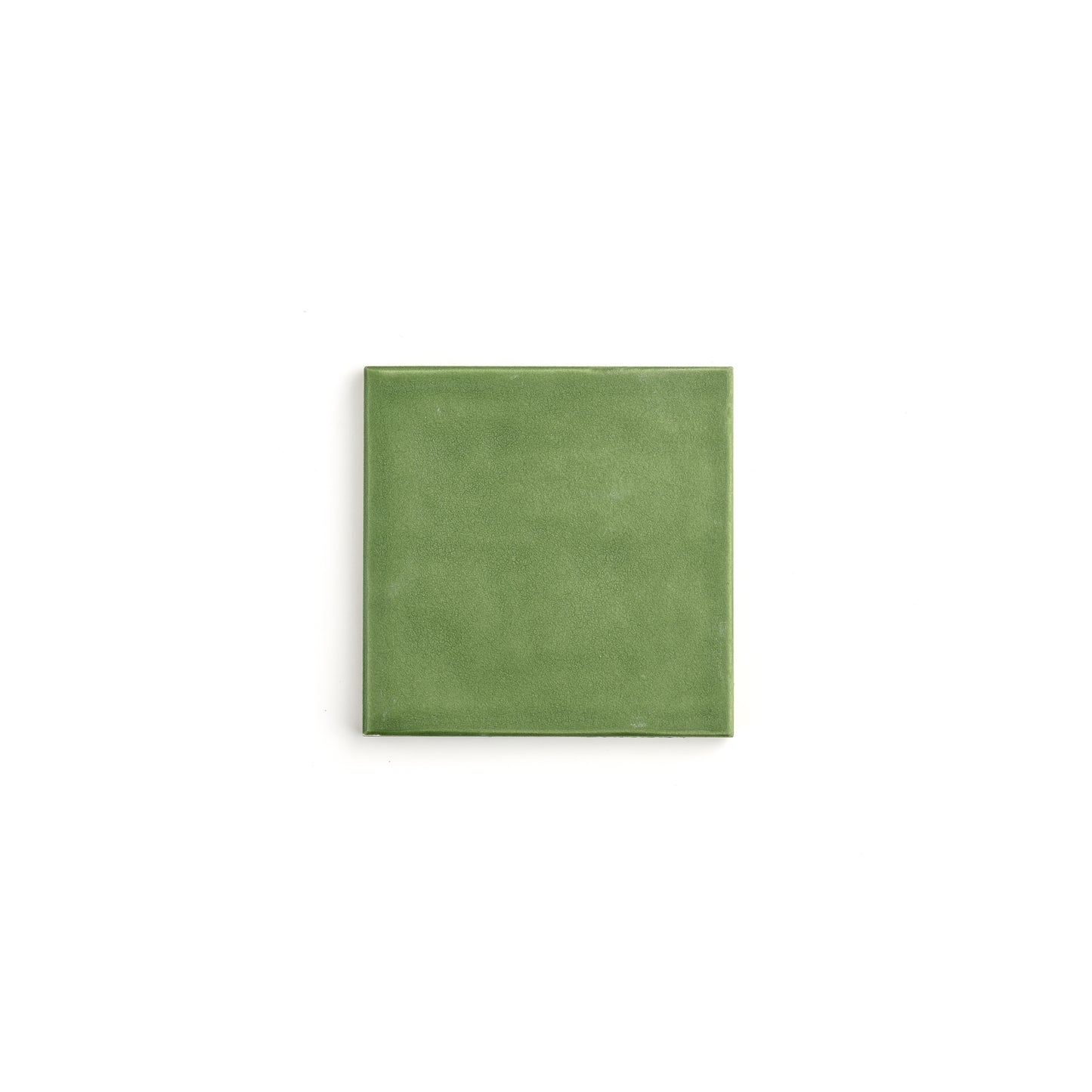 Sample: Cactus Green 4x4 Formed Ceramic Tile | Matte (1 sample piece)-Sample-Sample-Riad Tile