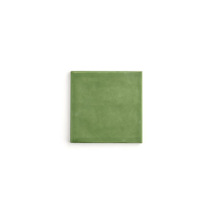 Sample: Cactus Green 4x4 Formed Ceramic Tile | Matte (1 sample piece)-Sample-Sample-Riad Tile