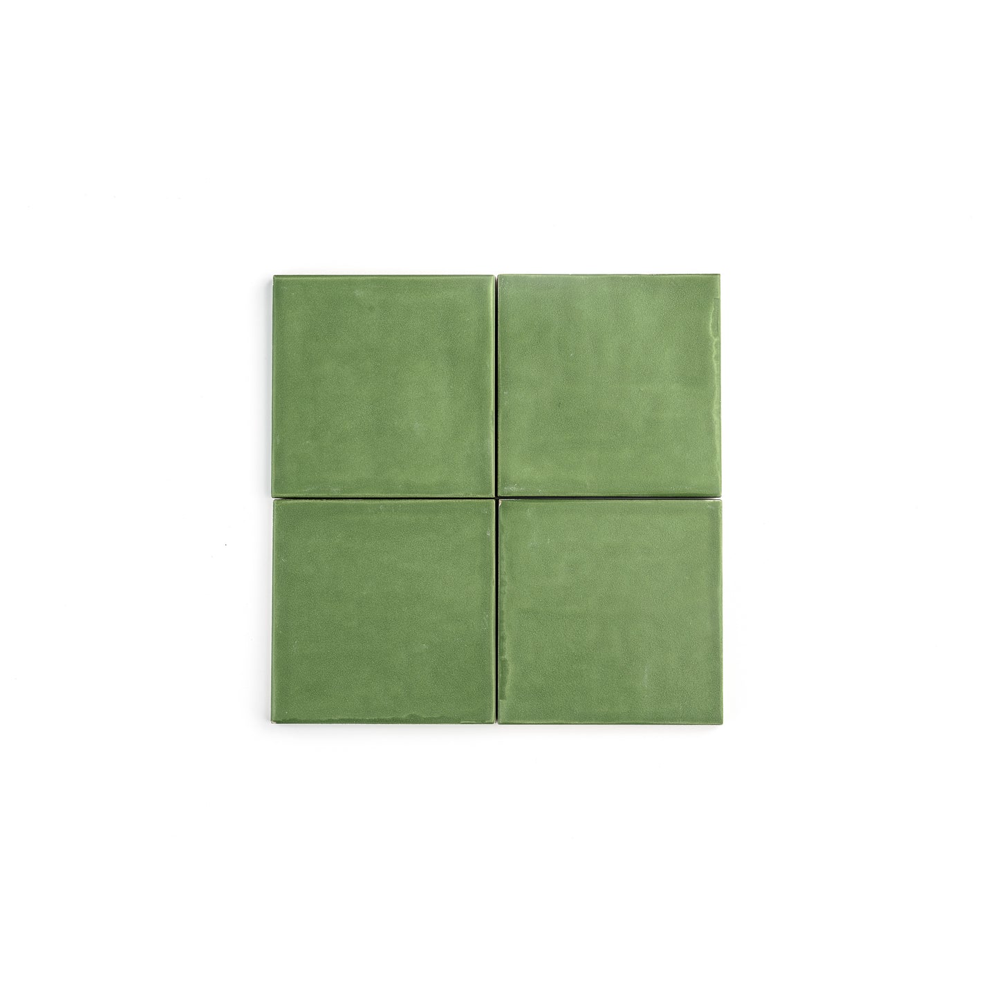 Cactus Green 4x4 Formed Ceramic Tile | Matte-Main Inventory-All Products,Solids,Under 10-Riad Tile