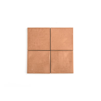 Clay 4x4 Formed Ceramic Tile | Matte-Main Inventory-All Products,Neutral Ceramic,Solids,Under 10-Riad Tile