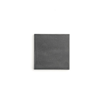 Sample: Deep Black 4x4 Formed Ceramic Tile | Matte (1 sample piece)-Sample-Sample-Riad Tile