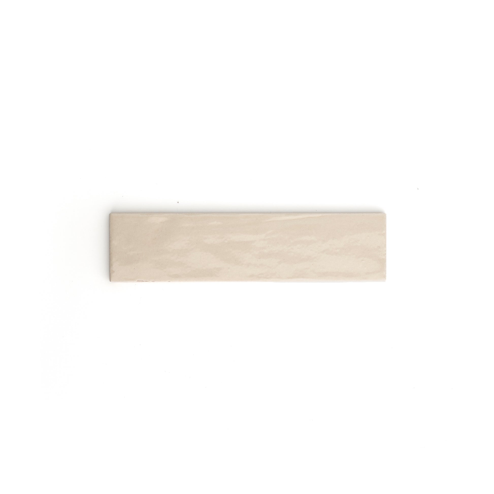 Sample: Latte 2x8 Formed Ceramic Tile | Glossy (1 sample piece)-Sample-Sample-Riad Tile