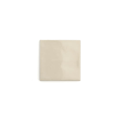 Sample: Latte 4x4 Formed Ceramic Tile | Glossy (1 sample piece)-Sample-Sample-Riad Tile