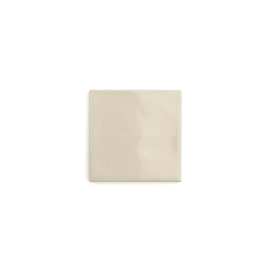 Sample: Latte 4x4 Formed Ceramic Tile | Glossy (1 sample piece)-Sample-Sample-Riad Tile