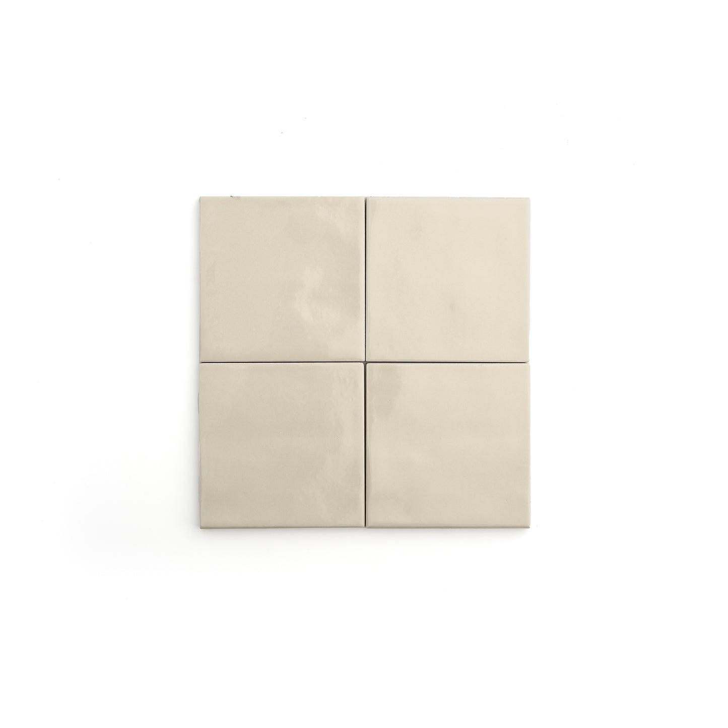 Latte 4x4 Formed Ceramic Tile | Glossy-Main Inventory-All Products,Neutral Ceramic,Solids,Under 10-Riad Tile