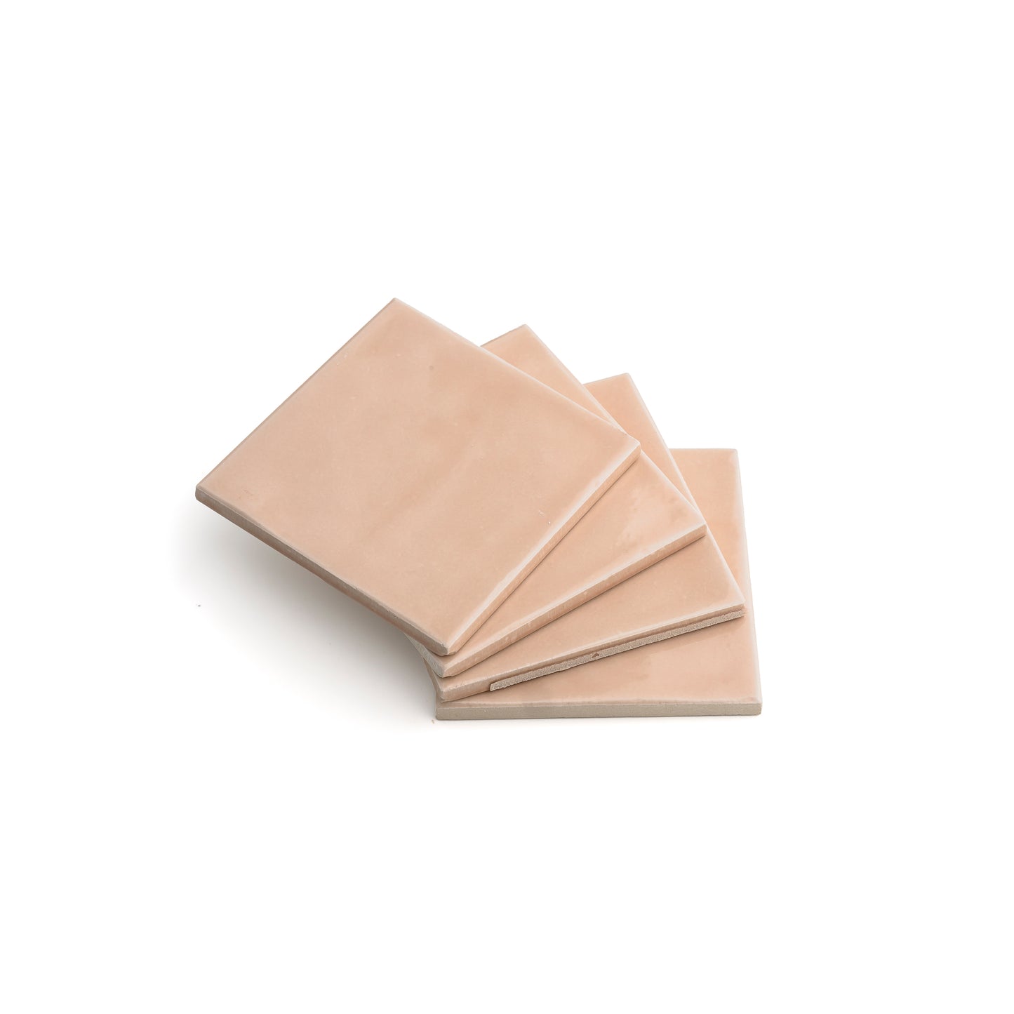 Petal 4x4 Formed Ceramic Tile | Glossy-Main Inventory-All Products,Solids,Under 10-Riad Tile