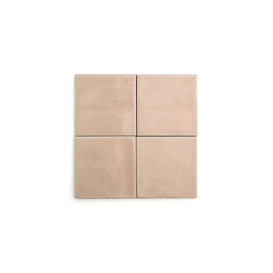 Petal 4x4 Formed Ceramic Tile | Glossy-Main Inventory-All Products,Solids,Under 10-Riad Tile
