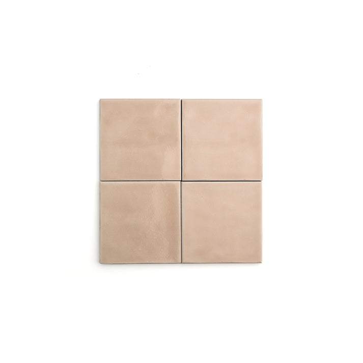 Petal 4x4 Formed Ceramic Tile | Glossy-Main Inventory-All Products,Solids,Under 10-Riad Tile
