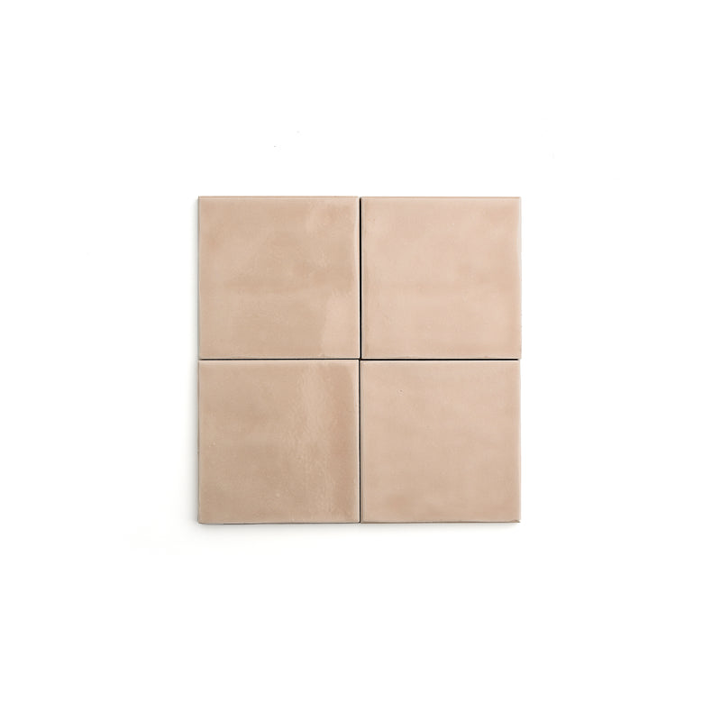 Petal 4x4 Formed Ceramic Tile | Glossy-Main Inventory-All Products,Solids,Under 10-Riad Tile