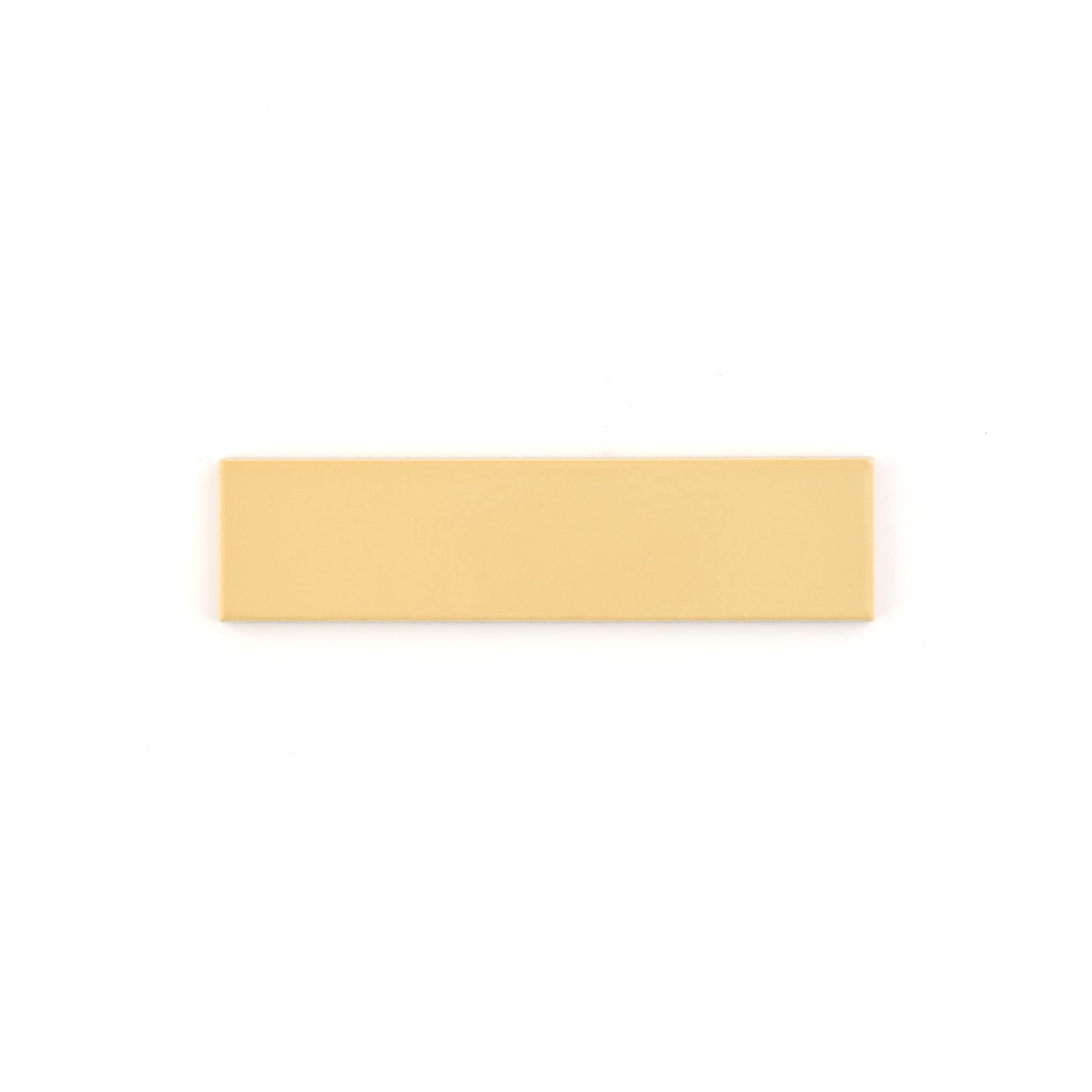 Sample: Gambol Gold 2x8 Ceramic Tile | Glossy (1 sample tile)-Sample-Sample-Riad Tile