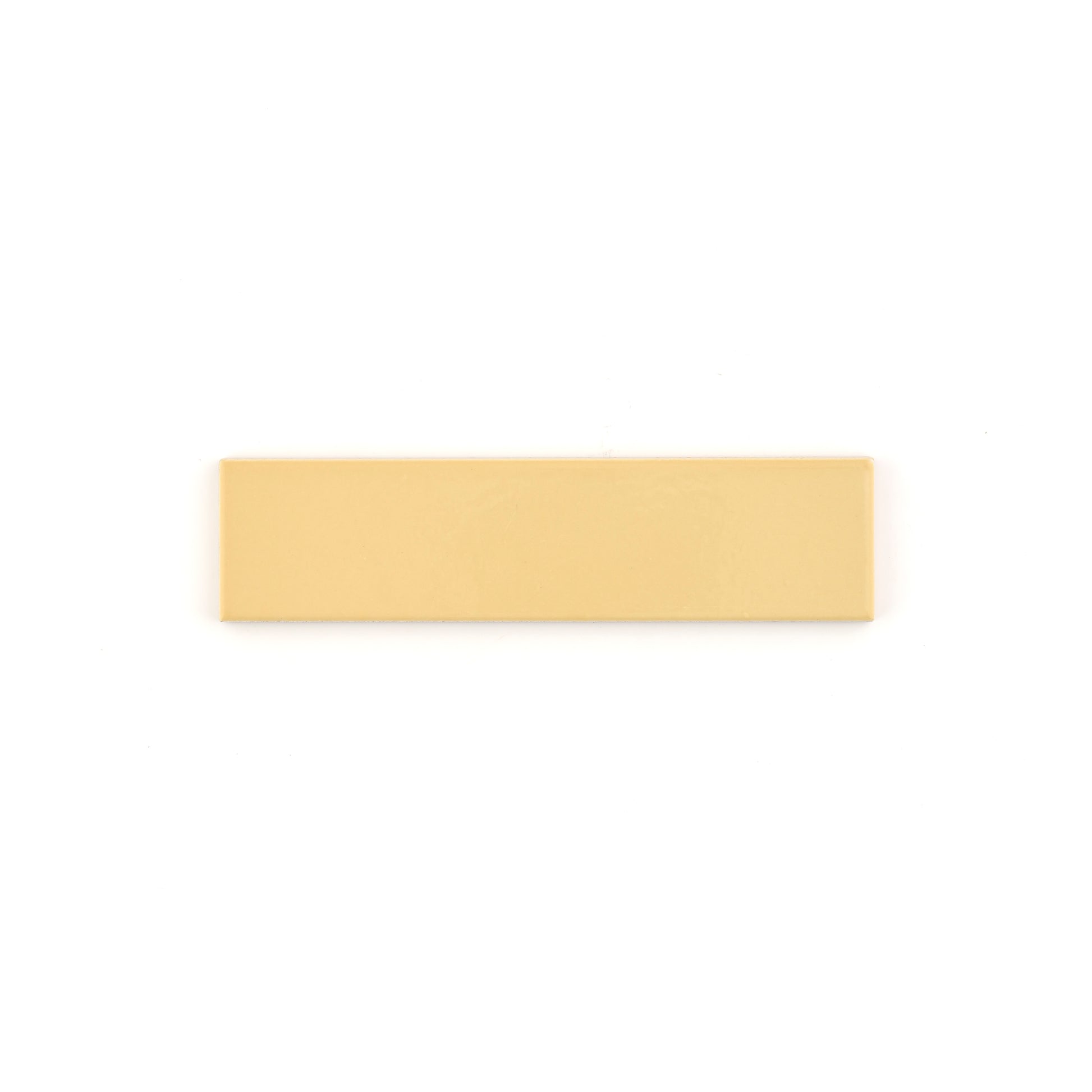 Sample: Gambol Gold 2x8 Ceramic Tile | Glossy (1 sample tile)-Sample-Sample-Riad Tile