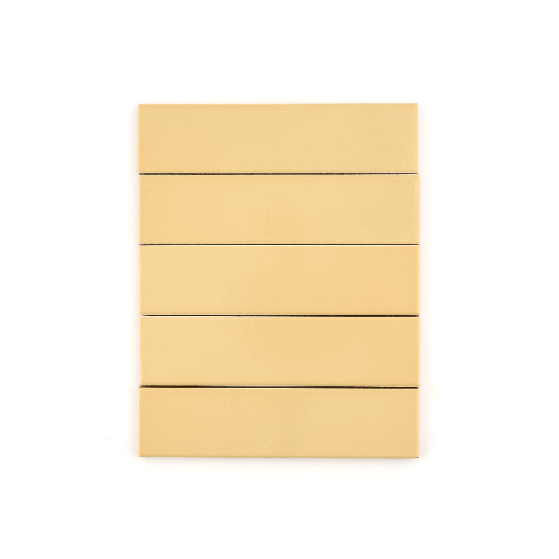 Gambol Gold 2x8 Ceramic Tile | Glossy-Main Inventory-All Products,Neutral Ceramic,Solids,Under 10-Riad Tile