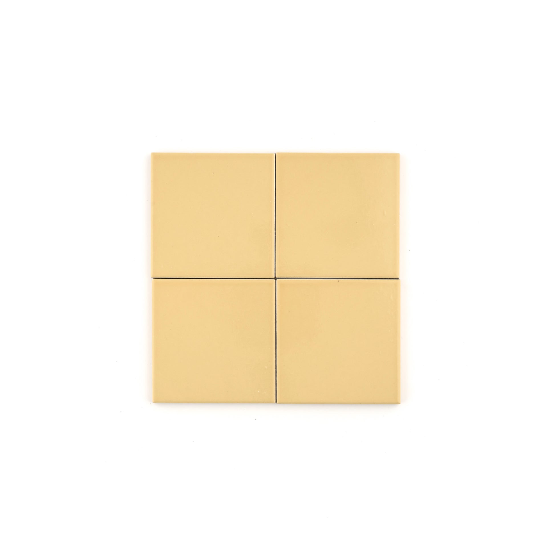 Gambol Gold 4x4 Ceramic Tile | Glossy-Main Inventory-All Products,Neutral Ceramic,Solids,Under 10-Riad Tile