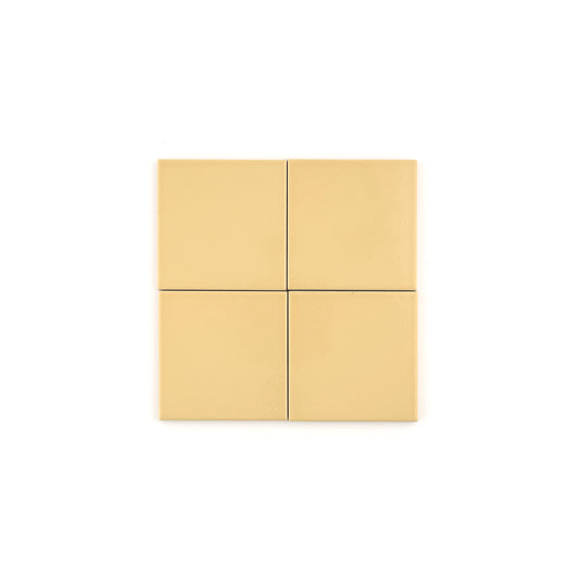 Gambol Gold 4x4 Ceramic Tile | Glossy-Main Inventory-All Products,Neutral Ceramic,Solids,Under 10-Riad Tile