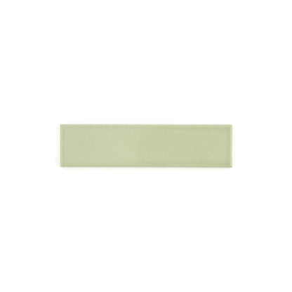 Sample: Ghetty Green 2x8 Ceramic Tile | Glossy (1 sample tile)-Sample-Sample-Riad Tile