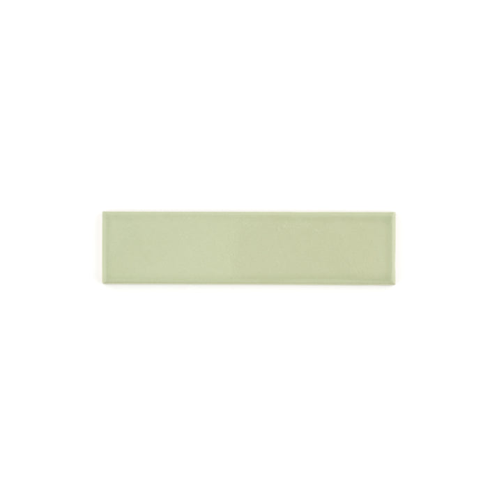 Sample: Ghetty Green 2x8 Ceramic Tile | Glossy (1 sample tile)-Sample-Sample-Riad Tile