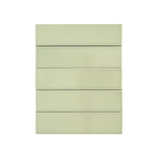 Ghetty Green 2x8 Ceramic Tile | Glossy-Main Inventory-All Products,Solids,Under 10-Riad Tile